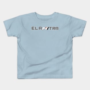 Elantra N (Bigger) Micron Grey Kids T-Shirt